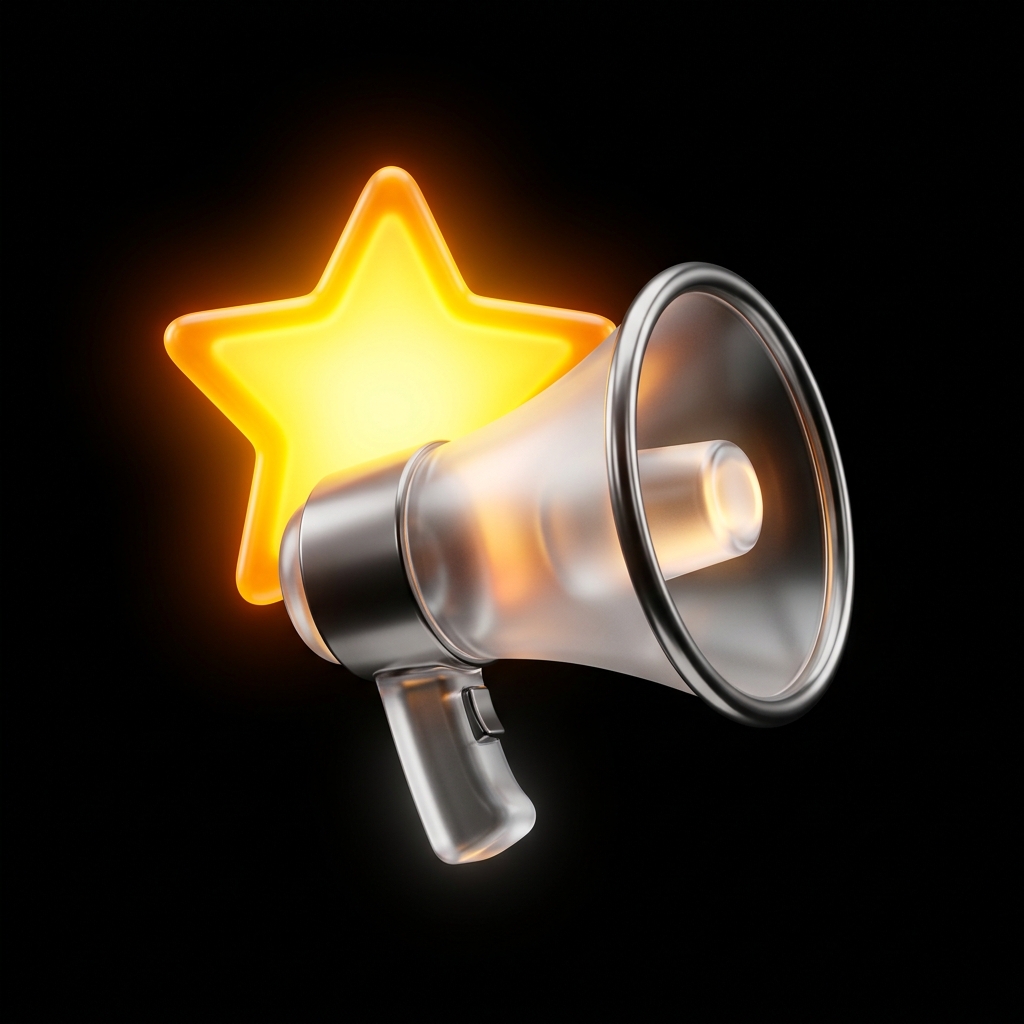 influencer-marketing 3D Icon